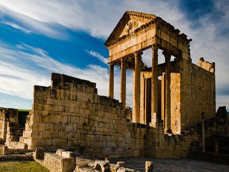 Visite privée de Dougga en demi Journée depuis Tunis ou Hammamet