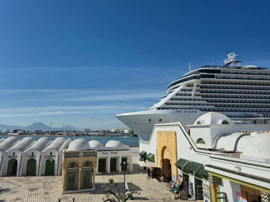 Depuis le port de la Goulette: Viste guidée d'Oudhna et de Zaghouan
