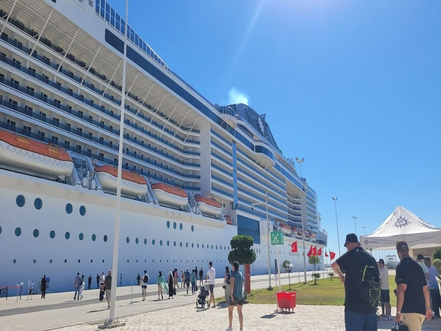 Depuis le port de la Goulette: Viste guidée d'Oudhna et de Zaghouan