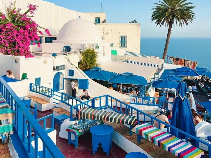 Journée entière Musée du Bardo, Medina, Carthage et Sidi Bousaid depuis Tunis ou Hammamet