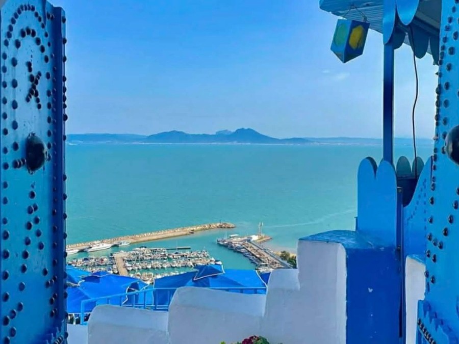 Visite privée demi-journée Sidi Bousaid-Carthage depuis Tunis ou Hammamet