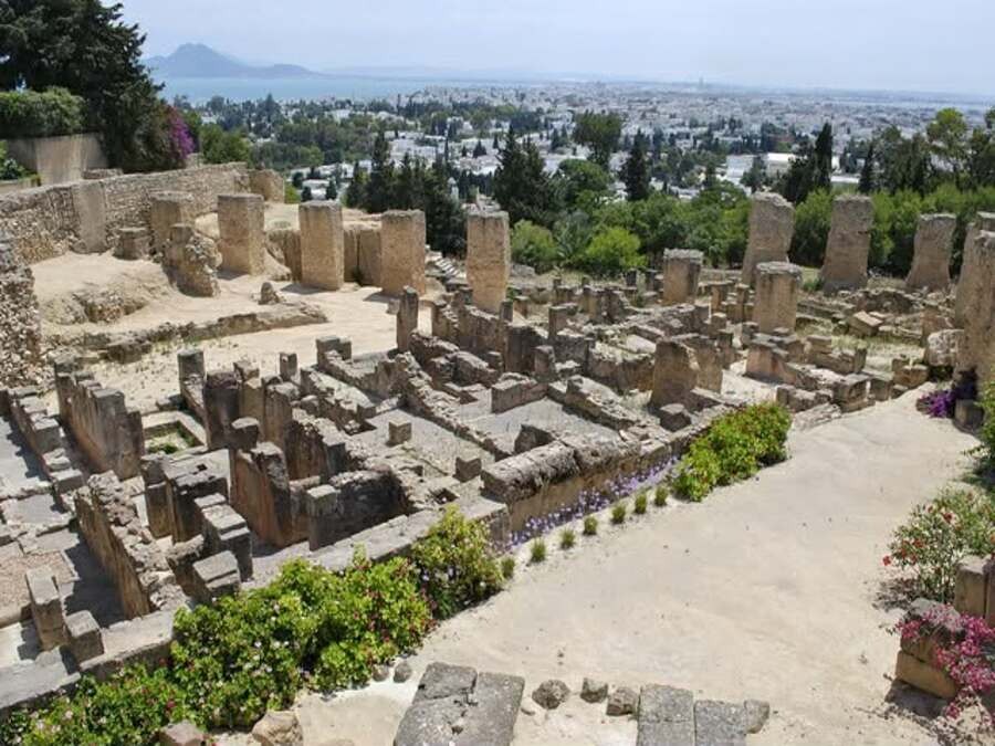 Visite privée demi-journée Sidi Bousaid-Carthage depuis Tunis ou Hammamet